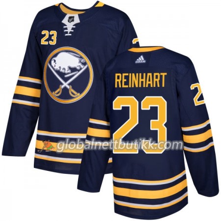 Buffalo Sabres Hockeydrakt Sam Reinhart 23 2017-2018 Blå Adidas Authentic - Herre